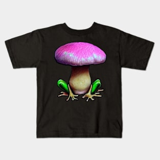 Mushroom Frog Kids T-Shirt